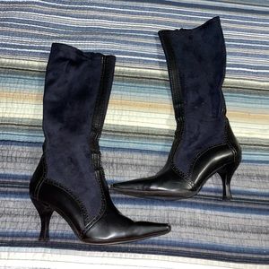 Pretty 6.5 Black Boots. Franco Sarto.